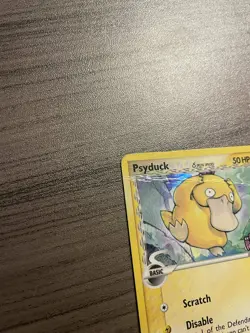 Pokemon | Psyduck 81/110 Ex Holon Phantoms Stamped Reverse Holo (DAMAGED) - Image 5