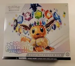 Pokemon TCG Scarlet & Violet Sealed Prismatic Evolutions ETB - Image 1