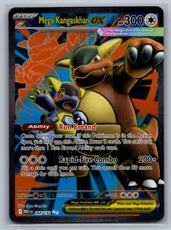 Mega Kangaskhan ex 164/132 Ultra Rare Mega Evolution Pokemon Near Mint - Image 1