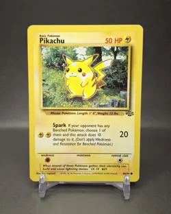 Pokemon TCG Pikachu 60/64 Jungle Regular NM-LP - Image 1