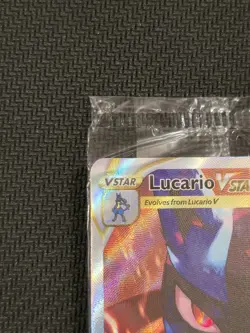 Lucario VSTAR Pokemon Sword & Shield Black Star Promo #SWSH291 SEALED - Image 2