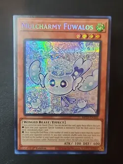 Yu-Gi-Oh! TCG Mulcharmy Fuwalos MP25-EN102 Secret Rare 1st Edition NM Condition - Image 1