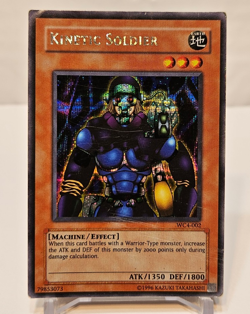 Kinetic Soldier WC4-002 Secret Rare Yugioh 1009 - Image 1