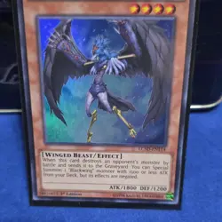 Konami Yu-Gi-Oh! Blackwing - Shura the Blue Flame LC5D-EN114 Ultra Rare Holo 1st - Image 1