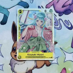 One Piece Trading Card: OP-06 Wings of the Captain - Kouzuki Hiyori OP06-106 SR - Image 1