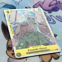 One Piece Trading Card: OP-06 Wings of the Captain - Kouzuki Hiyori OP06-106 SR - Image 2
