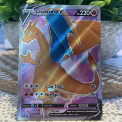 Charizard V - SWSH050 SWSH: Sword & Shield Promo Cards - Pokemon Card - NM - Image 1