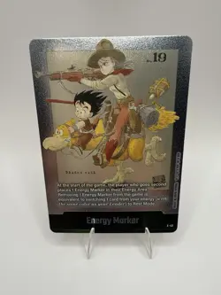 Dragon Ball Super Card Game Foil Energy Marker Goku Bulma #19 E-43 English - Image 3