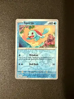 Squirtle Pokemon Center Exclusive Stamped Promo Card SVP EN 007 - Image 1