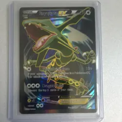 Pokemon Rayquaza EX 104/108 Full Art Ultra Rare Holo Roaring Skies Card - Image 1