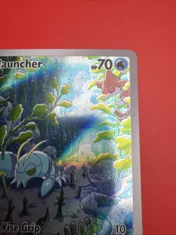 Pokemon Clauncher 205/198 Illustration Rare Full Art Holo Card - Image 4