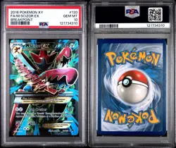 M Scizor EX Full Art Holo Card 120/122 Breakpoint Mint Condition PSA 10 - Image 2