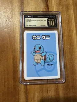 Squirtle - 2019 Japanese Pokemon Old Maid Card - Pristine 10 - Image 1