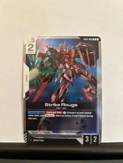 Strike Rouge GD01-069 R FOIL - Newtype Rising - Gundam Card Game - Image 1