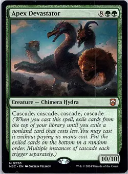 Apex Devastator 220 Mythic Commander: Modern Horizons 3 Magic: The Gathering NM - Image 1