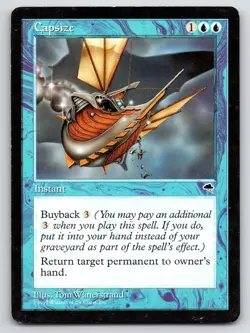 MTG Capsize Normal C Tempest (TMP) 55 NM Magic - Image 1