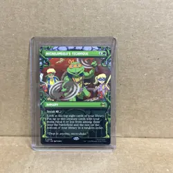 Michelangelo's Technique (Showcase) Teenage Mutant Ninja Turtles Regular - Image 1