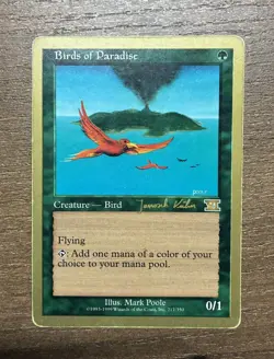 Birds of Paradise - 2000 Janosch Kuhn (6ED) World Championship Decks Regular - Image 1