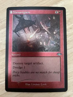 MTG Shenanigans Modern Horizons 18/40 Retro Frame Foil-ETCHED Uncommon NM/M - Image 1