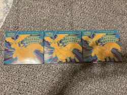 Pokemon Ascended Heroes Elite Trainer Box (ETB) Factory Sealed 3x - Image 1