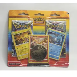 Pokemon Foil Promo Cards Articuno Zapdos Moltres Pack English 2023 - Image 1