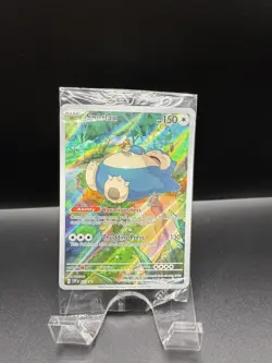 *Factory Sealed* Pokemon Scarlett Violet 151 SNORLAX 051 Promo Card MINT-NM - Image 1