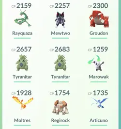 Pokemon Go PTC Acc, Guaranteed Lucky Armor Mewtwo - Image 2