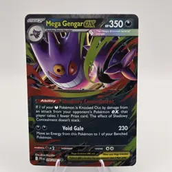 Pokemon Mega Gengar Ex Phantasmal Flames 56/94 - Image 1