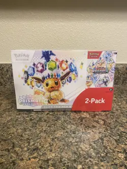 Pokemon Prismatic Evolutions Elite Trainer Box + Booster Bundle 2-pack Costco - Image 1
