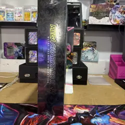 PHANTASMAL FLAMES MEGA CHARIZARD X EX Collection UPC Box Pokemon TCG SEALED NEW! - Image 2