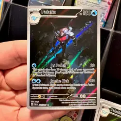 Pokemon Palafin 225/091 SV: Paldean Fates Illustration Rare Holo Stage 1 150 HP - Image 1