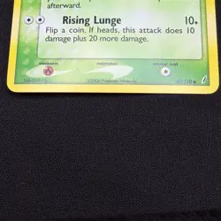 2006 Cacnea 47/100 Pokemon Crystal Guardians (STAMPED) Reverse Holo Near Mint - Image 3