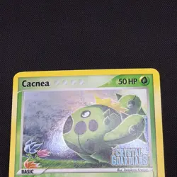 2006 Cacnea 47/100 Pokemon Crystal Guardians (STAMPED) Reverse Holo Near Mint - Image 4