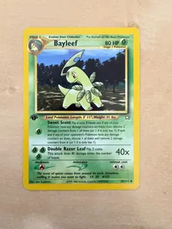 1st Edition Bayleef Neo Genesis 29/111 Pokemon TCG - Image 1