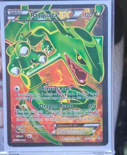 The Pokemon Company Rayquaza EX Full Art Holo Ultra Rare 123/124 Dragons Exalted - Image 1