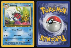 Seaking 46/64 1st Edition Uncommon Jungle Pokemon LP - Image 3