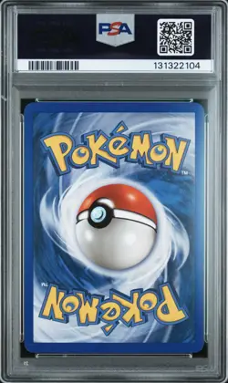 2003 Pokemon Aquapolis Tyranitar Holo H28/H32 with Perfect Swirl PSA 8 RegradeU - Image 2