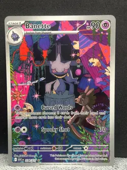 Banette 234/217 Illustration Rare ME: Ascended Heroes Holo Near Mint - Image 1