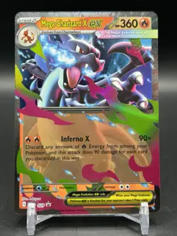 Mega Charizard X ex - 029 Pokemon Mega Evolution Promos 29 Near Mint - Image 1