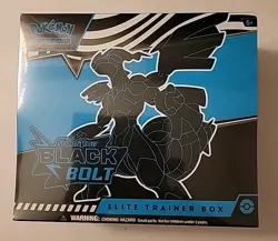Pokemon TCG Black Bolt ETB New/Sealed - Image 1