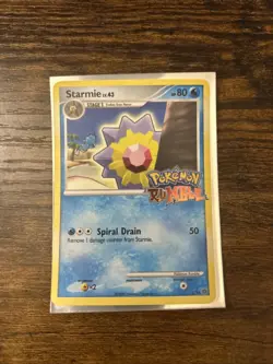 Starmie 5/16 Pokemon Rumble 2009 Pokemon TCG - Image 1