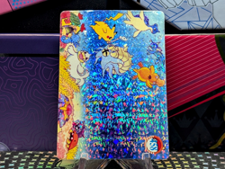 Pokemon Pocket Monsters Vending Prism Holo Vintage Sticker #458 PIKACHU rare - Image 3