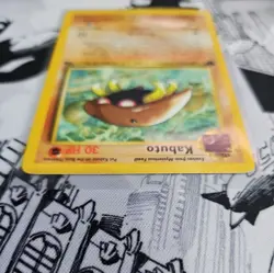 Pokemon TCG Kabuto Fossil 1st Edition Common Card 50/62 LP / Mint Condition - Image 4