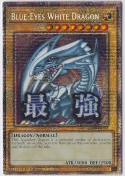 Yu-Gi-Oh! - Blue-Eyes White Dragon - RA05-EN085 - STARLIGHT RARE - 1st Ed - NM - Image 1