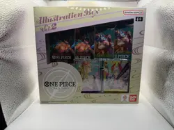 One Piece Card Game TCG Illustration Box Vol 2 Sealed w/minor cosmetic damage - Image 1