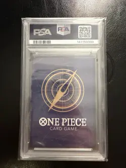 One Piece TCG OP01-120 SEC Shanks PSA 10 Romance Dawn English - Image 2