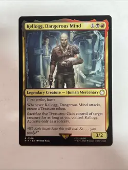 MTG Kellogg, Dangerous Mind Universes Beyond Fallout #106 Rare - Image 1