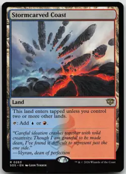 Stormcarved Coast Secrets of Strixhaven 263 NM R - Image 1