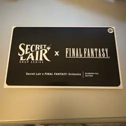 Secret Lair x Final Fantasy: Grimoire - Rainbow FOIL English - MTG SLD - Image 1