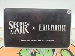 MTG Secret Lair x Final Fantasy: Grimoire NON-FOIL EDITION Sealed - Image 1